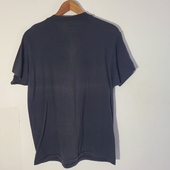 Vintage 80s Everly Brothers Black Faded XL T-Shirt Single Stitch Made in USA - Picture 5 of 5